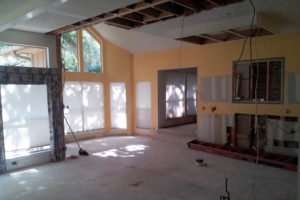 Pre-construction kitchen demolition